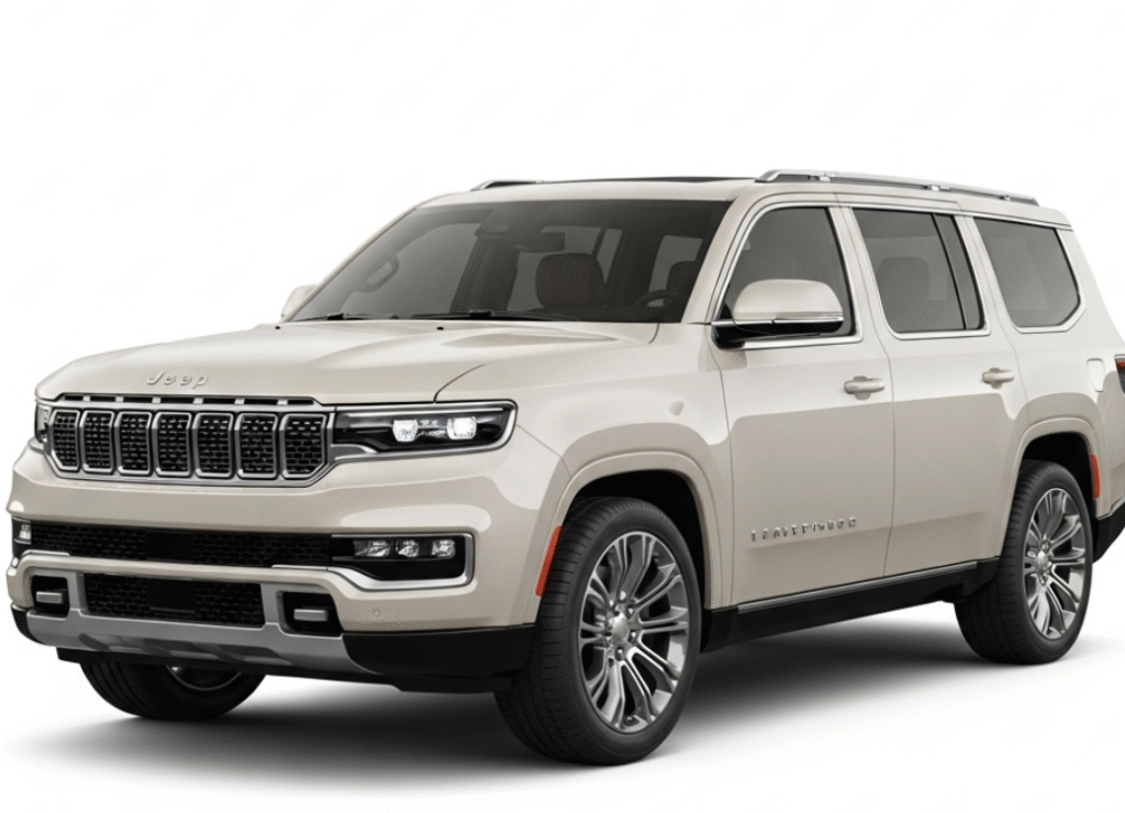 Jeep Wagoneer (2025) . Most fuel efficient large Suv